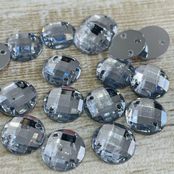 Gemas Redonda  Cristal  14 mm 17302