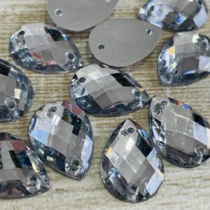 Gemas Gota Cristal 13 x 18 mm 17665