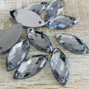 Gemas Semilla Cristal 7 x 15 mm 17672