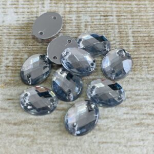 Gemas Oval Cristal 10 x 8 mm 17677