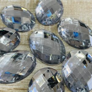Gemas Oval Cristal 18 x 25 mm 17680