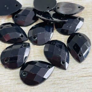 Gemas Gota Negra 10 x 14 mm 17662
