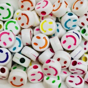 Carita feliz blanca con multicolor 16522