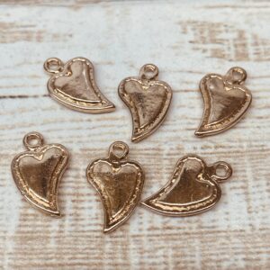 Dije dorado corazón 16950