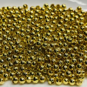 Bolitas de Fundición Dorada 3 mm 16560