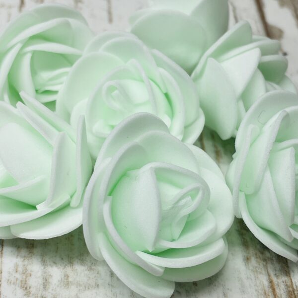 flor de goma eva verde agua17262
