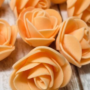 flor de goma eva salmon17262