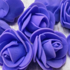 flor de goma eva violeta 17262