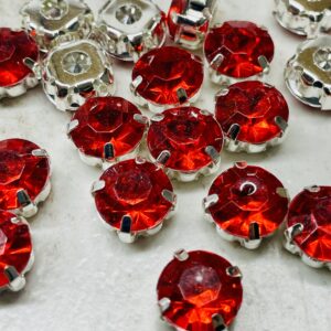 Gema red 10 mm rojo brillante 17277