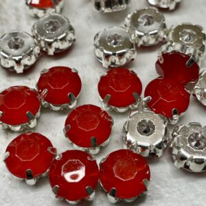 Gema red 10 mm rojo opaco 17277