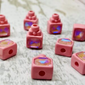 Prefume con gema rosa 17286