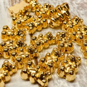 Ositos pasantes dorado 17292