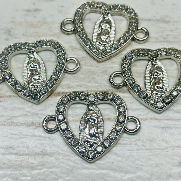 Conector con strass CORAZON VIRGEN 17411-5 - Imagen 2