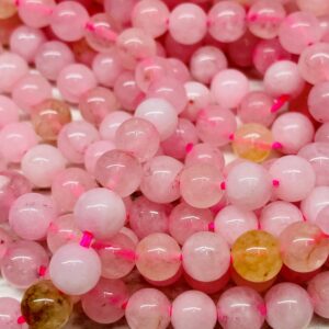 Piedra natural cuarzo rosa 8 mm 17521