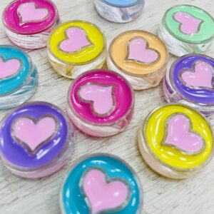 Corazón maxi pasante de acrílico 17285-2