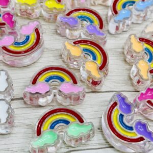 Arco iris  maxi pasante de acrílico 17285-2