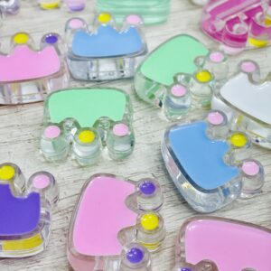 Corona maxi pasante de acrílico 17285-2