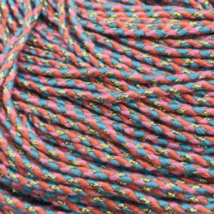 Cordón trenzado con lurex 1.5mm 17273-10
