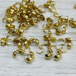 Tapanudos con rulo de 4 mm dorado17180