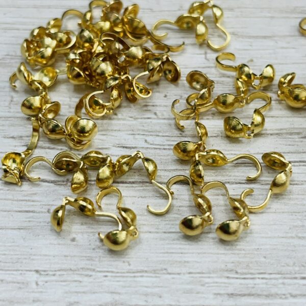 Tapanudos con rulo de 4 mm dorado17180