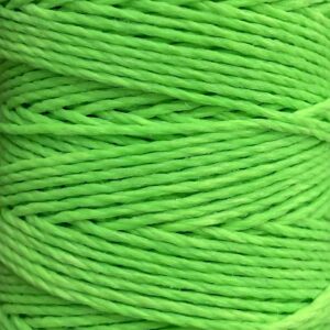 Hilo Encerado verde fluor 16544-17