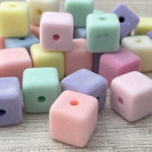 Cubo  aterciopelado pasante 17622-4