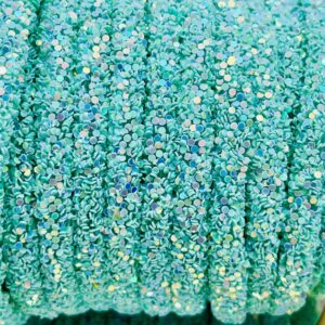 Cordón con glitter AQUA 17605