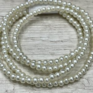 Perlas de Vidrio Perladas De 4MM 16904-4