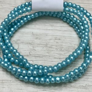 Perlas de Vidrio Perladas celeste De 3MM - 16904