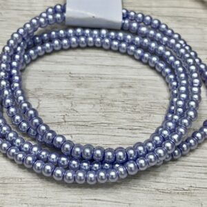 Perlas de Vidrio Perladas lavanda  De 3MM - 16904