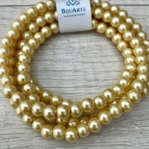 Perlas de Vidrio Perladas De 6MM 16905-6