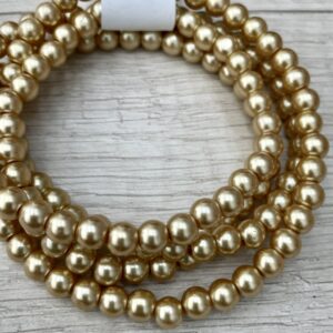 Perlas de Vidrio Perladas De 6MM 16905-6