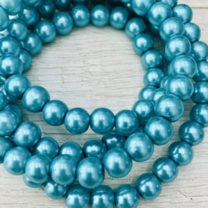 Perlas de Vidrio Perladas De 8MM 16906-8