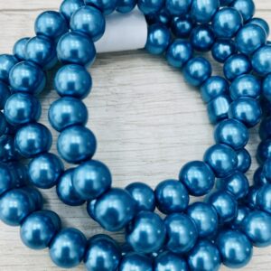 Perlas de Vidrio Perladas De 8MM 16906-8