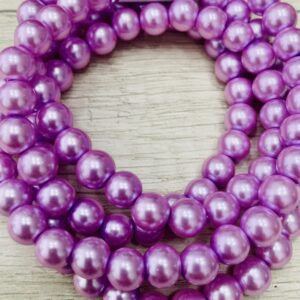 Perlas de Vidrio Perladas De 8MM 16906-8