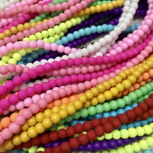 Perlas de vidrio mate 4 16907