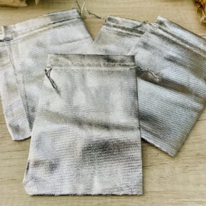 Bolsas Metalizadas Plateadas