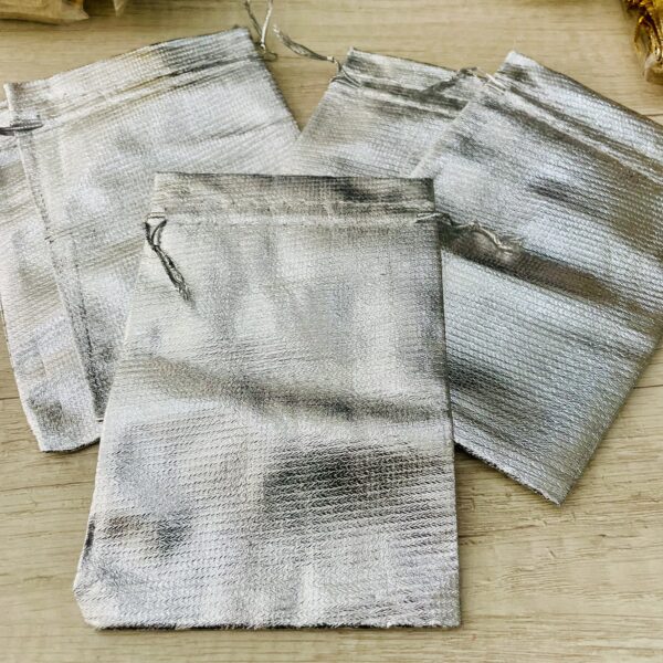 Bolsas Metalizadas Plateadas