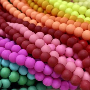 Perla de Vidrio Mate  8 mm 16909