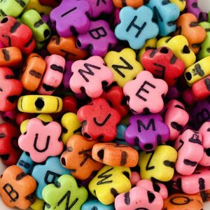 Letritas flor muticolor 17917-10-D