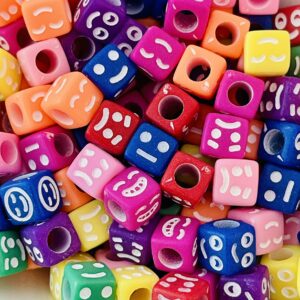 Cuentas cubo emoticones 17920-10-D