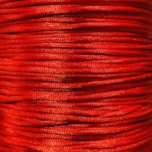 Cordón de seda 1mm 17847 ROJO