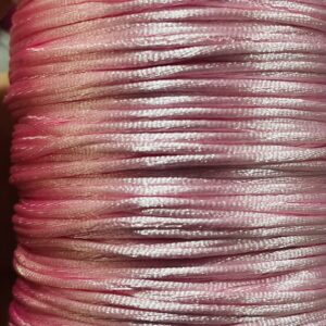 Cordón de seda 1mm 17848 ROSA BB