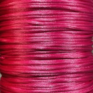 Cordón de seda 1mm 17849 ROSA