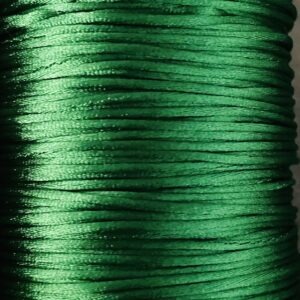 Cordón de seda 1mm 17856 VERDE C