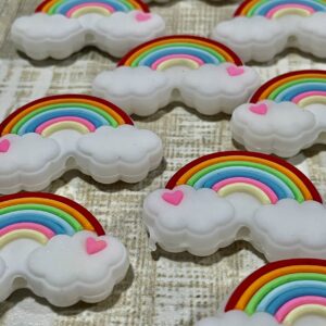 Pasante de fimo Arco Iris 17866-1-Q