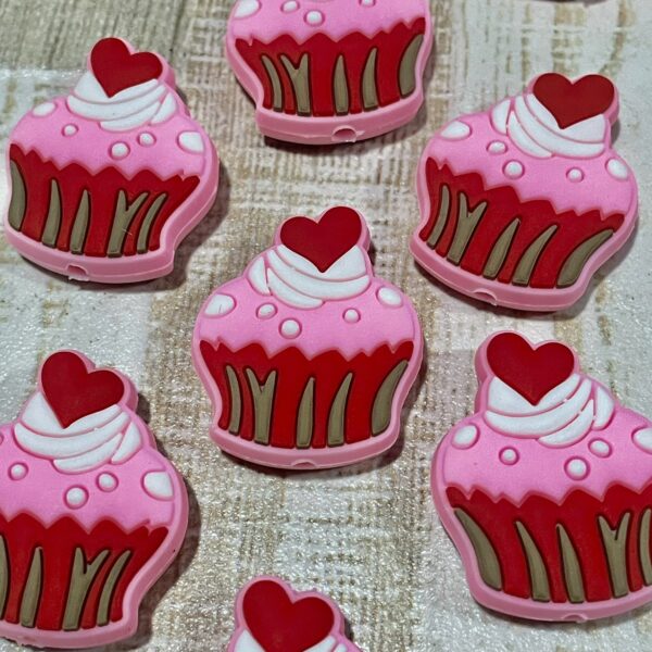 Pasante de fimo Cupcakes 17872-1-Q - Imagen 2