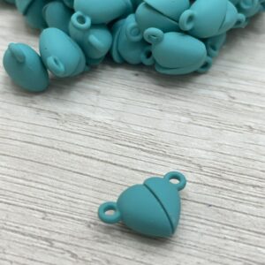 Dije Corazón Imán 16649 aqua
