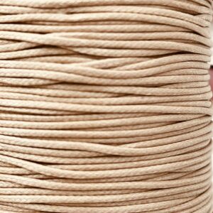 Cordón Coreano de 1mm beige oscuro18057