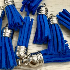 Borlitas de gamuza azul18140
